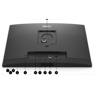 DELL PC AiO Pro 24 All-in-One QC24251/TPM/U5-235T/16GB/512SSD/Non-touch/Integrált/130W/WLAN/Kb&Mse/W11 Pro/3Y PS NBD