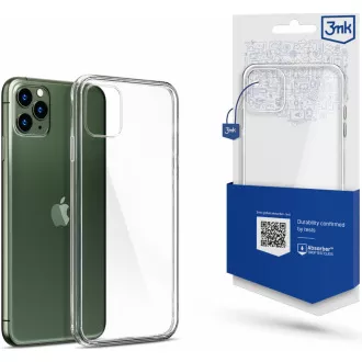 3mk védőburkolat átlátszó tok Apple iPhone 11 készülékhez, átlátszó