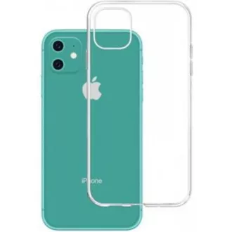 3mk védőburkolat átlátszó tok Apple iPhone 11 készülékhez, átlátszó