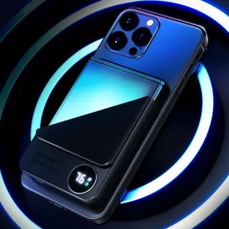 3mk powerbank - HARDY MagSynergy Ni  10, 000mAh, vezeték nélküli töltés