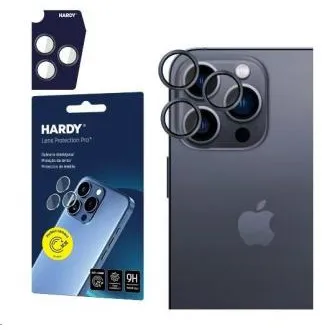 3mk HARDY lencsevédő Pro iPhone 15 Pro Max készülékhez Fekete 3mk HARDY lencsevédő Pro iPhone 15 Pro Max készülékhez Fekete