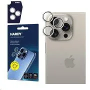 3mk HARDY lencsevédő Pro iPhone 15 Pro Max készülékhez Természetes