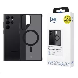 3mk védőburkolat Füstös MagCase Samsung Galaxy S22 Ultra 5G számára
