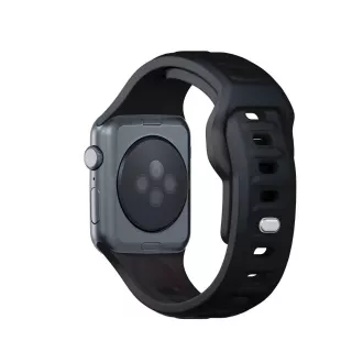 3mk óraszíj Apple 38/40/41 mm-es órához Fekete