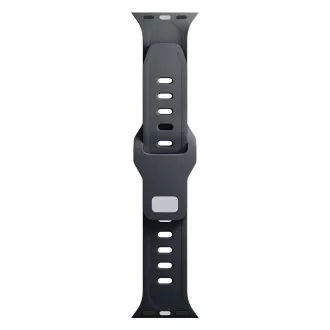 3mk óraszíj Apple 38/40/41 mm-es órához Fekete