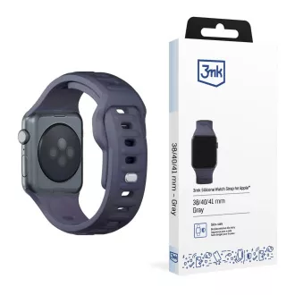 3mk óraszíj Apple 38/40/41 mm-es szürke színű órához