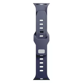 3mk óraszíj Apple 38/40/41 mm-es szürke színű órához