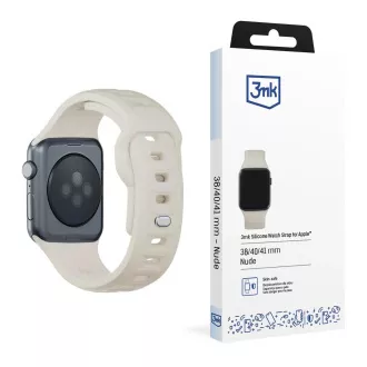 3mk óraszíj Apple 38/40/41 mm-es Nude színű órához