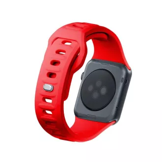 3mk óraszíj az Apple 38/40/41 mm-es órájához Piros