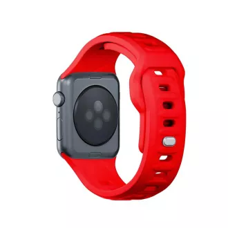 3mk óraszíj az Apple 38/40/41 mm-es órájához Piros