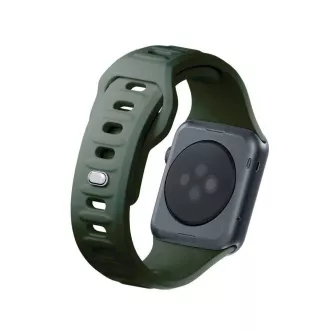3mk óraszíj Apple 42/44/45/49 mm-es órához Sötétzöld
