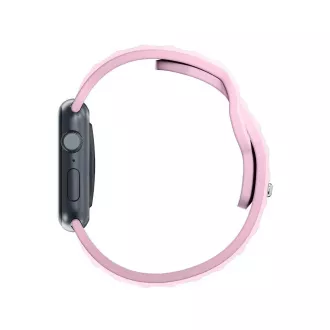 3mk Watch Strap for Apple 42/44/45/49 mm Powder Pink (púderrózsaszín) 3mk Watch Strap for Apple 42/44/45/49 mm Powder Pink (púderrózsaszín)