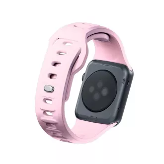 3mk Watch Strap for Apple 42/44/45/49 mm Powder Pink (púderrózsaszín) 3mk Watch Strap for Apple 42/44/45/49 mm Powder Pink (púderrózsaszín)