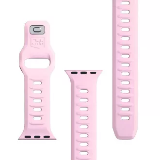 3mk Watch Strap for Apple 42/44/45/49 mm Powder Pink (púderrózsaszín) 3mk Watch Strap for Apple 42/44/45/49 mm Powder Pink (púderrózsaszín)