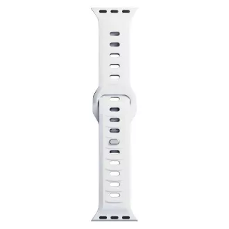 3mk óraszíj Apple 42/44/45/45/49 mm-es órához Fehér