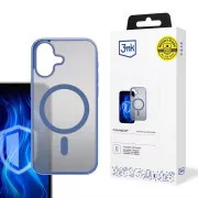 3mk védőburkolat Frosty MagCase kék Apple iPhone 16 készülékhez