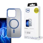 3mk védőburkolat Frosty MagCase kék Apple iPhone 16 Pro Max készülékhez