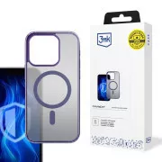 3mk védőburkolat Frosty MagCase lila az Apple iPhone 13 Pro készülékhez