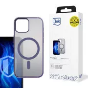 3mk védőburkolat Frosty MagCase lila Apple iPhone 15 készülékhez