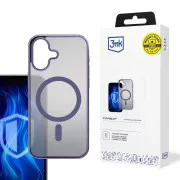 3mk védőburkolat Frosty MagCase lila Apple iPhone 16 készülékhez