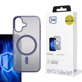 3mk védőburkolat Frosty MagCase lila Apple iPhone 16 készülékhez