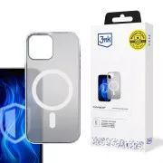3mk védőburkolat Frosty MagCase fehér Apple iPhone 14 készülékhez