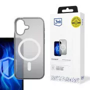 3mk védőburkolat Frosty MagCase fehér Apple iPhone 16 készülékhez