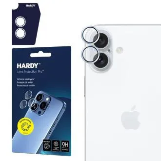 3mk Hardy Lens Protection Pro iPhone 16/16 Plus iPhone 16/16 Plus-hoz Ezüst