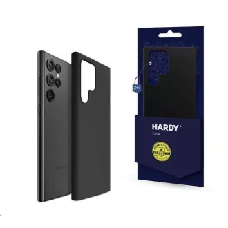 3mk Védőburkolat HARDY Android szilikon MagCase fekete Samsung Galaxy S25  számára