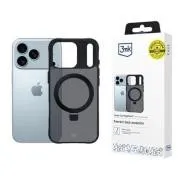3mk Smoke Case Mag&Stand védőtok az Apple iPhone 17 Pro Max készülékhez
