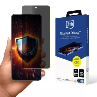 3mk védőfólia Silky Matt Privacy a Redmi Note 14 5G Global számára