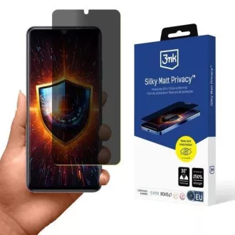 3mk védőfólia Silky Matt Privacy a ZTE Blade V70 Max számára