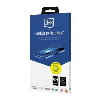 3mk HardGlass Matt Max edzett üveg az Apple iPhone 17 Pro-hoz 3mk HardGlass Matt Max edzett üveg az Apple iPhone 17 Pro-hoz
