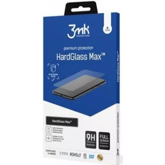 3mk edzett üveg HardGlass MAX Fekete Apple iPhone 13 mini készülékhez
