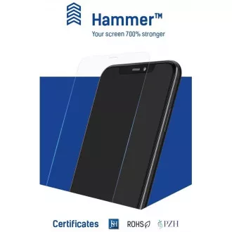 3mk HardGlass Max Lite fekete Apple iPhone 13 mini készülékhez 3mk HardGlass Max Lite fekete Apple iPhone 13 mini készülékhez
