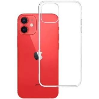 3mk védőburkolat átlátszó tok Apple iPhone 13 készülékhez, átlátszó