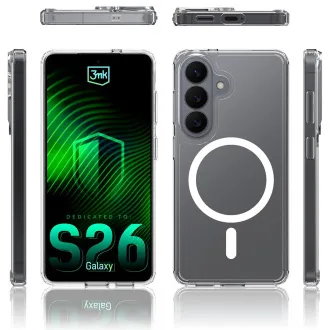 3mk Armor MagCase védőburkolat Samsung Galaxy S26 készülékhez 3mk Armor MagCase védőburkolat Samsung Galaxy S26 készülékhez