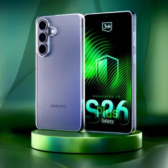 3mk védőburkolat átlátszó tok Samsung Galaxy S26  számára