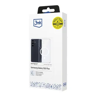 3mk Clear MagCase védőburkolat Samsung Galaxy S26 készülékhez 3mk Clear MagCase védőburkolat Samsung Galaxy S26 készülékhez