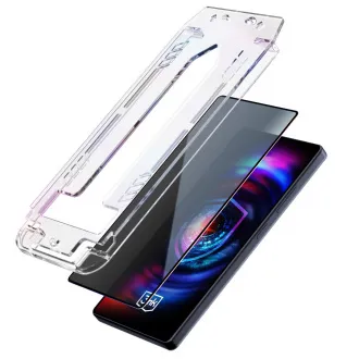 3mk edzett üveg Hardglass Max Privacy Framefit a Samsung Galaxy S26 számára 3mk edzett üveg Hardglass Max Privacy Framefit a Samsung Galaxy S26 számára