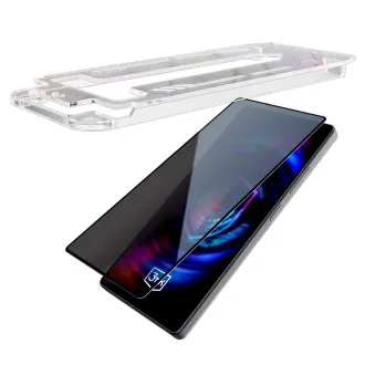 3mk edzett üveg Hardglass Max Privacy Framefit a Samsung Galaxy S26 számára 3mk edzett üveg Hardglass Max Privacy Framefit a Samsung Galaxy S26 számára