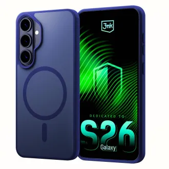 3mk védőburkolat Smoke MagCase kék Samsung Galaxy S26  számára