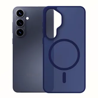 3mk védőburkolat Smoke MagCase kék Samsung Galaxy S26  számára