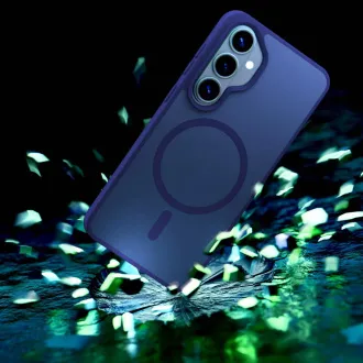 3mk védőburkolat Smoke MagCase kék Samsung Galaxy S26  számára