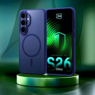 3mk védőburkolat Smoke MagCase kék Samsung Galaxy S26  számára
