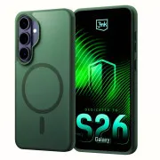 3mk védőburkolat Smoke MagCase zöld a Samsung Galaxy S26  számára