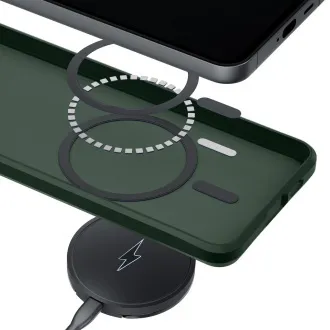 3mk védőburkolat Smoke MagCase zöld a Samsung Galaxy S26 számára 3mk védőburkolat Smoke MagCase zöld a Samsung Galaxy S26 számára