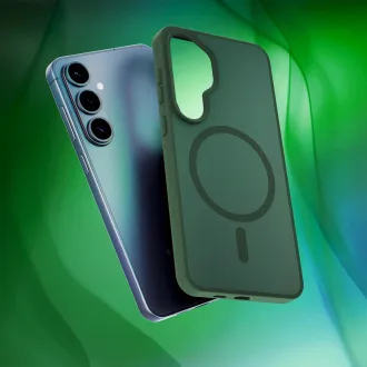 3mk védőburkolat Smoke MagCase zöld a Samsung Galaxy S26 számára 3mk védőburkolat Smoke MagCase zöld a Samsung Galaxy S26 számára