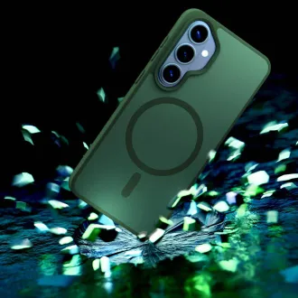 3mk védőburkolat Smoke MagCase zöld a Samsung Galaxy S26 számára 3mk védőburkolat Smoke MagCase zöld a Samsung Galaxy S26 számára