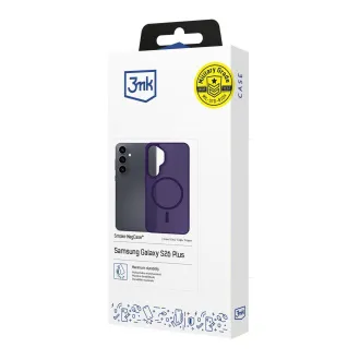 3mk védőburkolat Smoke MagCase lila a Samsung Galaxy S26 számára 3mk védőburkolat Smoke MagCase lila a Samsung Galaxy S26 számára